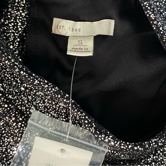 Cato Metallic Rose Gold Sparkle Ombré Dress - Picture 7 of 10